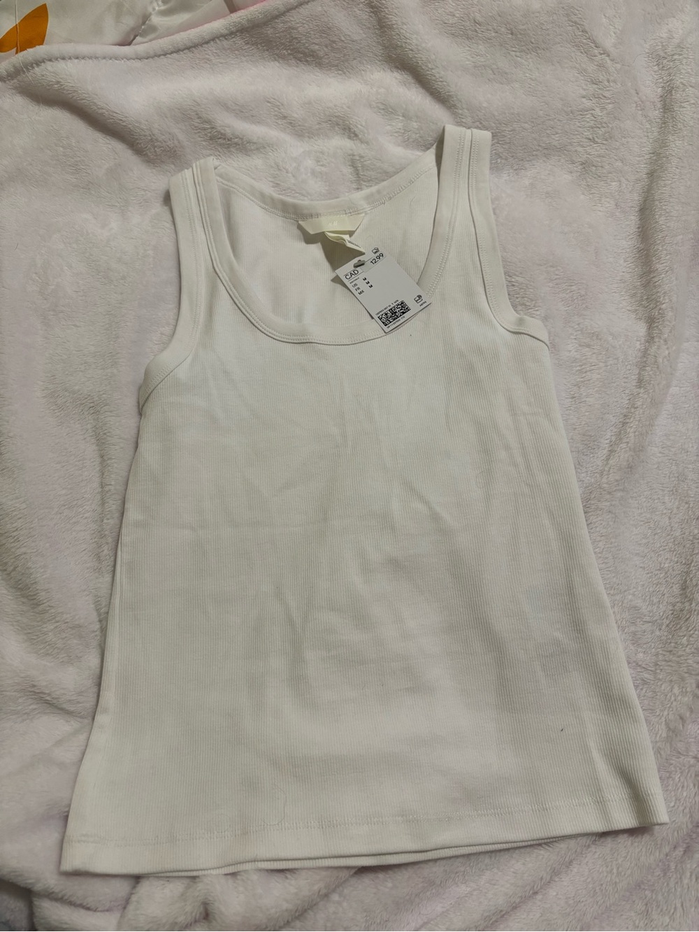 White tank top